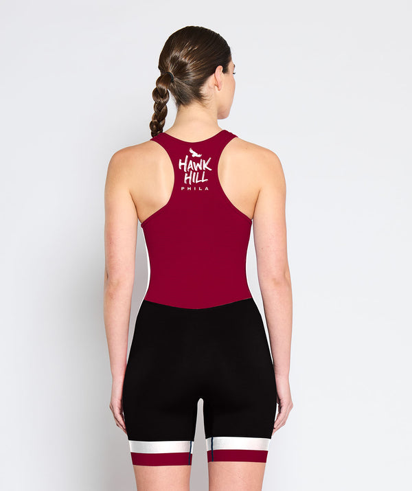 Women's Saint Joseph's University Pro Unisuit - Blue/Maroon