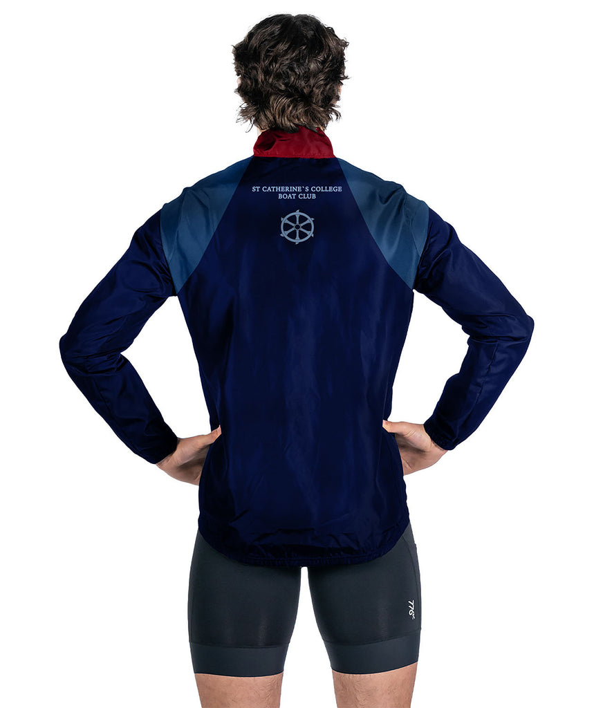 Men's St Catherines College Cirrostratus Wind Jacket - Navy/Blue