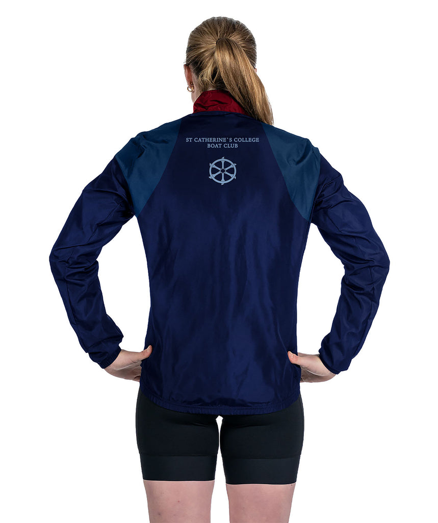 Women's St Catherines College Cirrostratus Wind Jacket - Navy/Blue