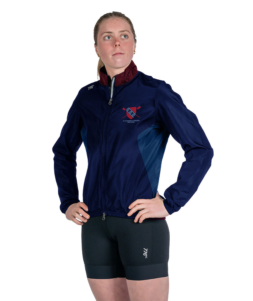 Women's St Catherines College Cirrostratus Wind Jacket - Navy/Blue