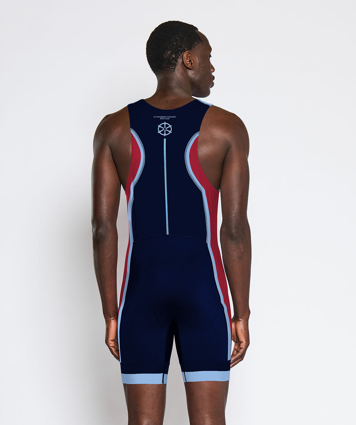 Men's St Catherines College Pro Unisuit - Navy/Maroon