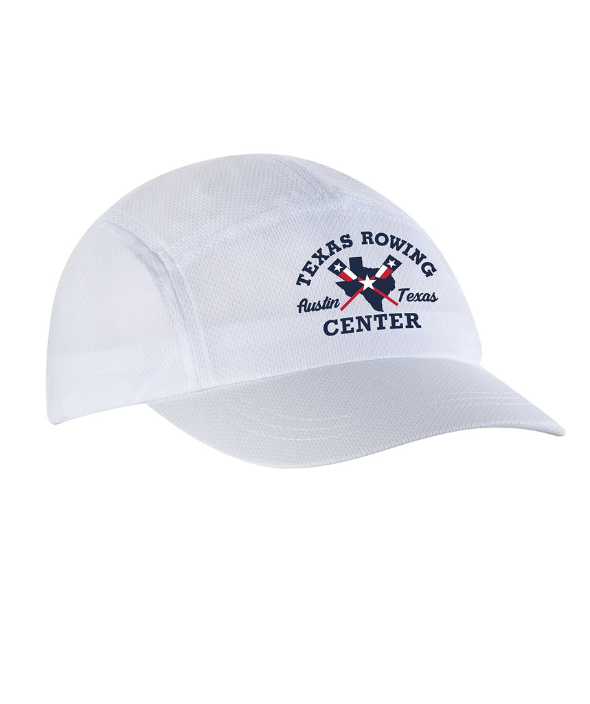 Unisex Texas Rowing Center Race Cap - White