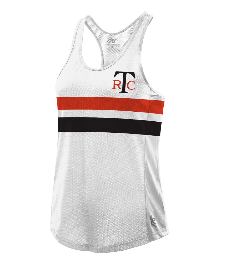 Women's Thames Rowing Club Performance Tank - White