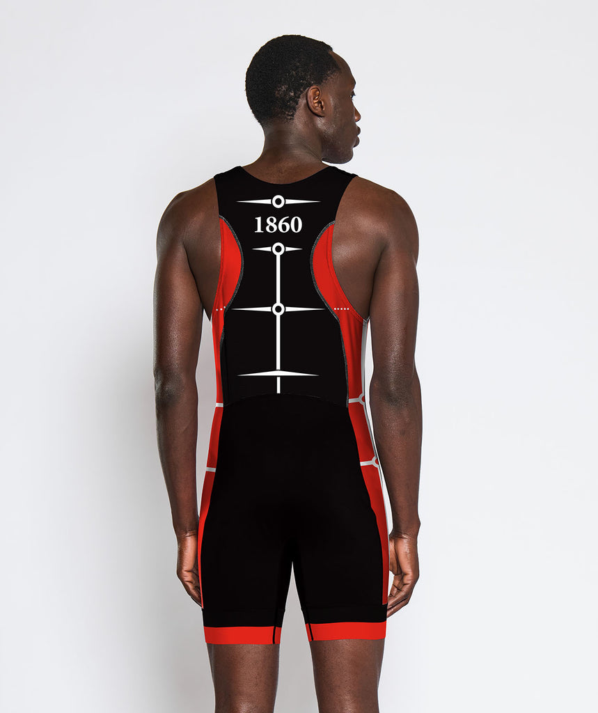 Men's Thames Rowing Club Motion Pro Unisuit - Black/Red