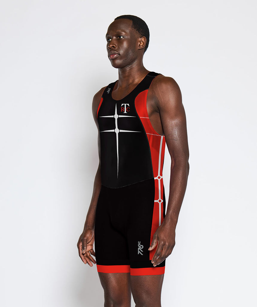 Men's Thames Rowing Club Motion Pro Unisuit - Black/Red