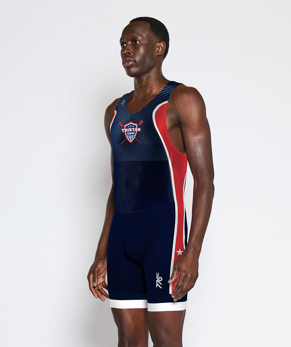 Men's Tristar Rowing Pro Unisuit - Navy/Red