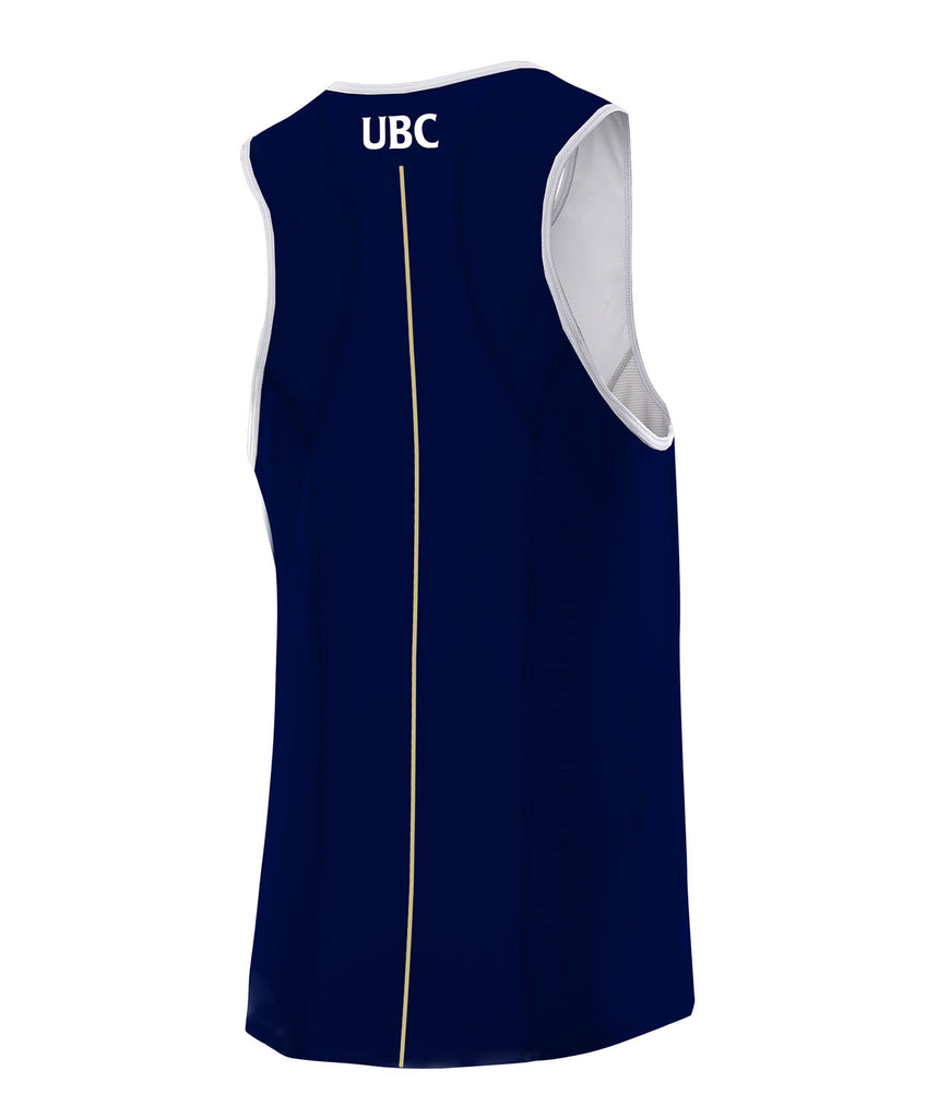 Men's University Barge Club Performance Tank - Navy