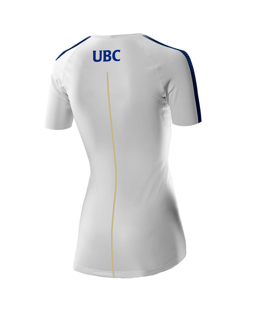 Women's University Barge Club Base Layer SS - White