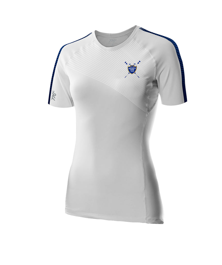 Women's University Barge Club Base Layer SS - White