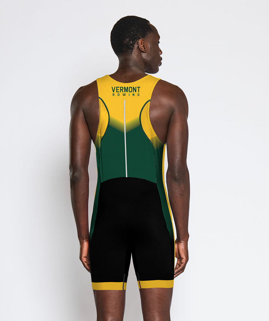 Men's University Of Vermont Training Pro Unisuit - Black/Yellow/Green