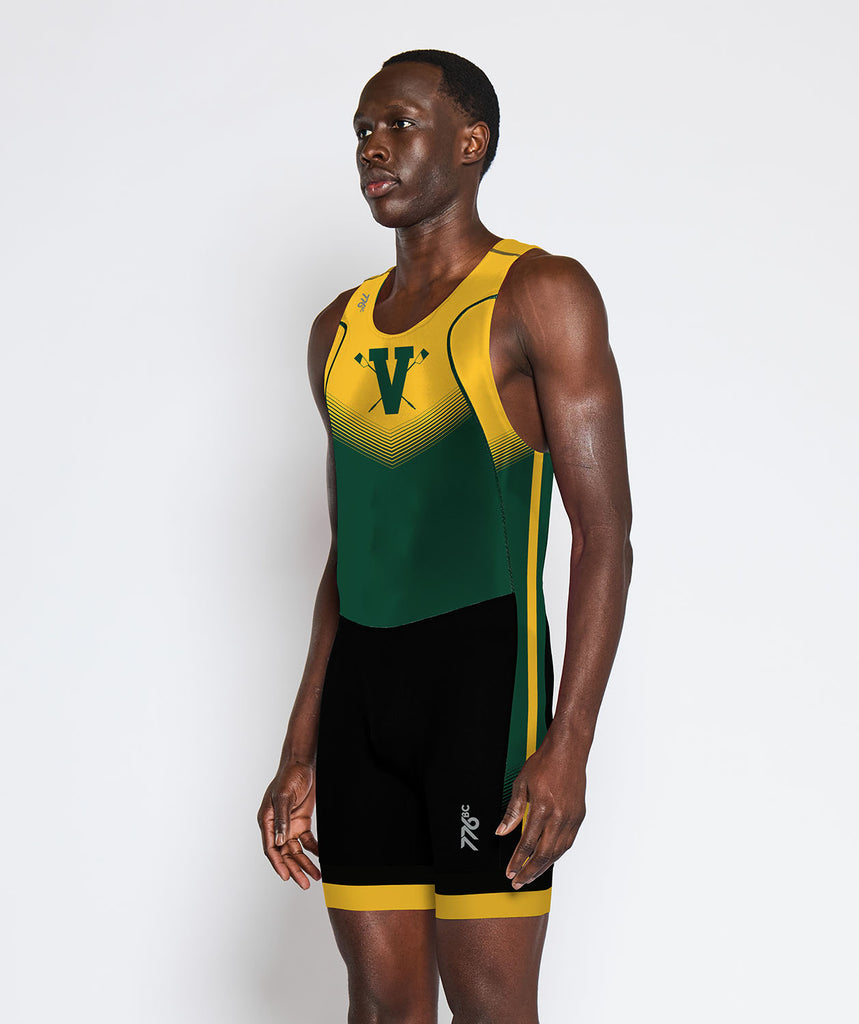 Men's University Of Vermont Training Pro Unisuit - Black/Yellow/Green