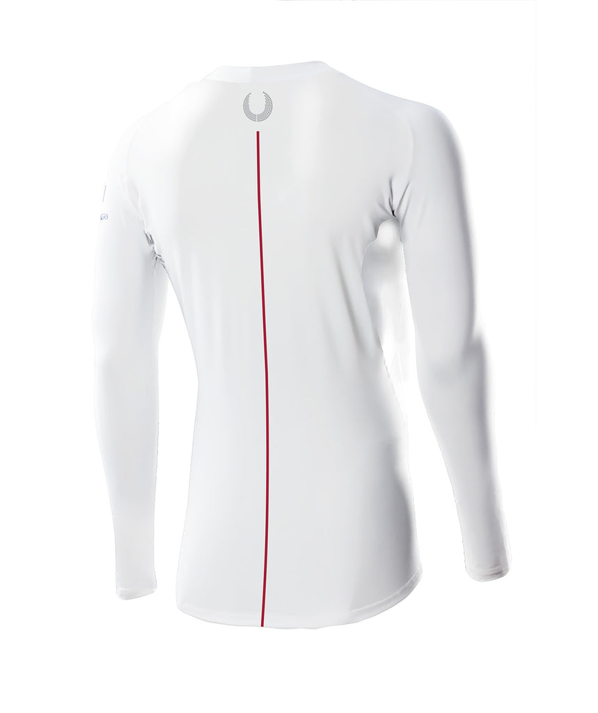 Men's University of Pennsylvania Lightweight Base Layer LS - White