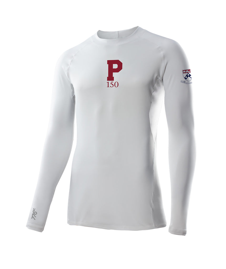 Men's University of Pennsylvania Lightweight Base Layer LS - White