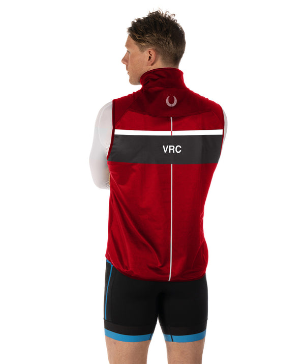 Men's Vancouver Rowing Club Stratus Vest - Red/Black