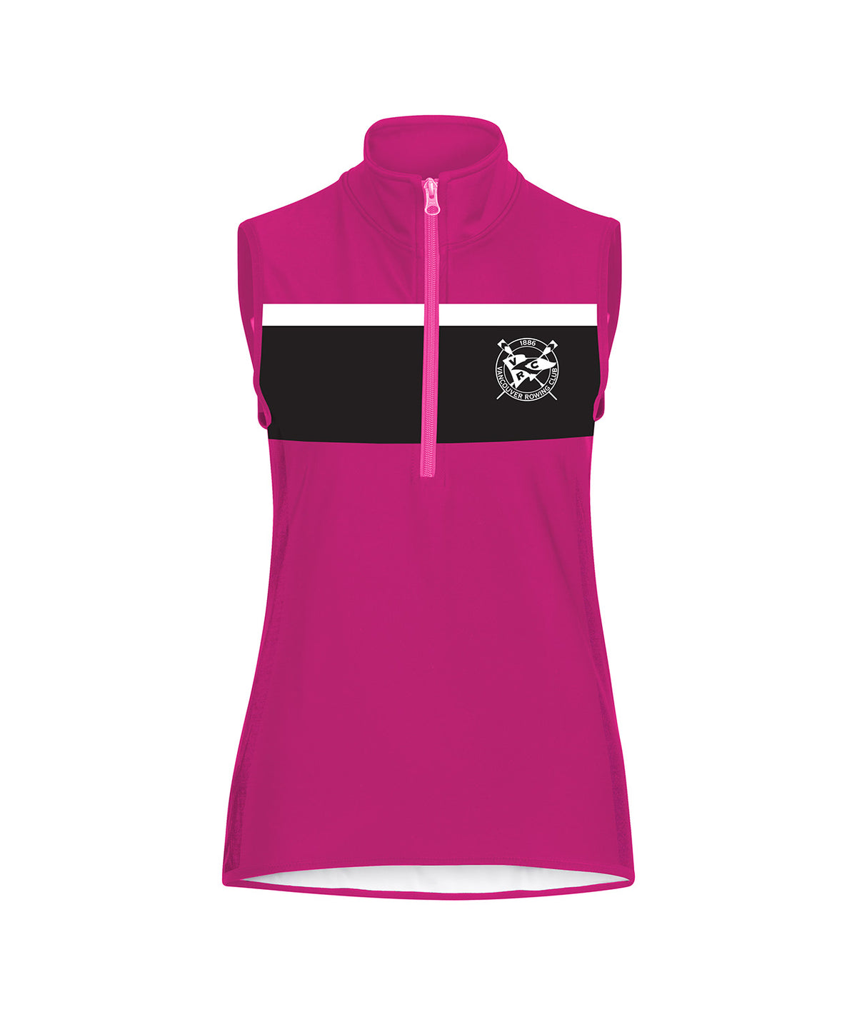 Women's Vancouver Rowing Club Training Stratus Vest - Pink/Black