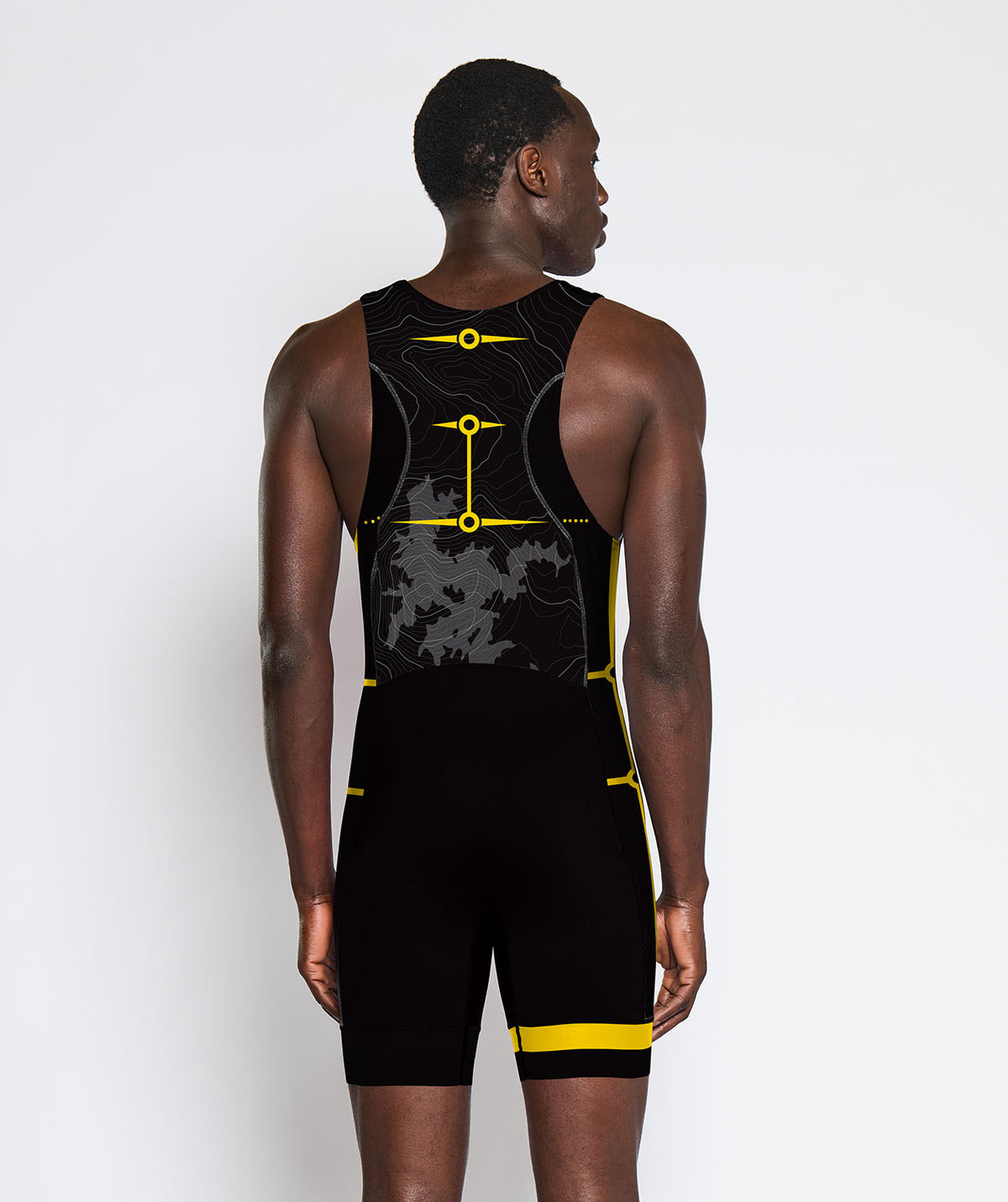 Men's Vanderbilt Motion Pro Unisuit - Black/Yellow