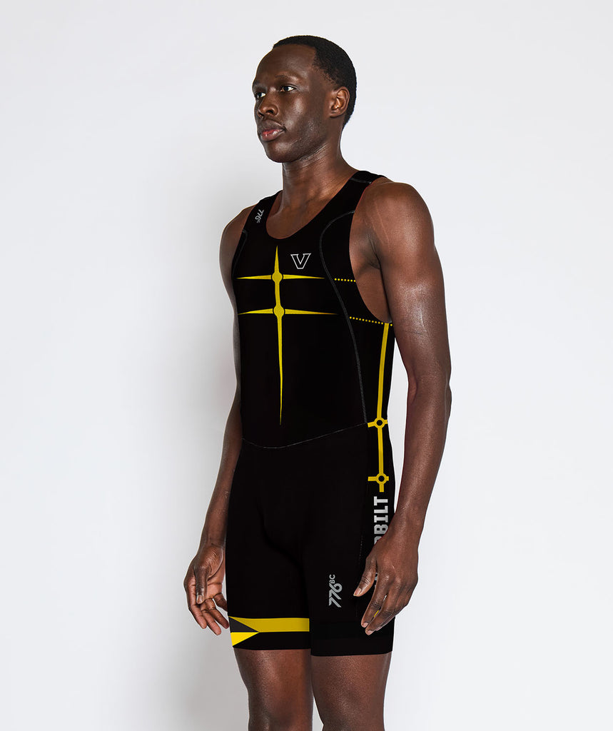 Men's Vanderbilt Motion Pro Unisuit - Black/Yellow