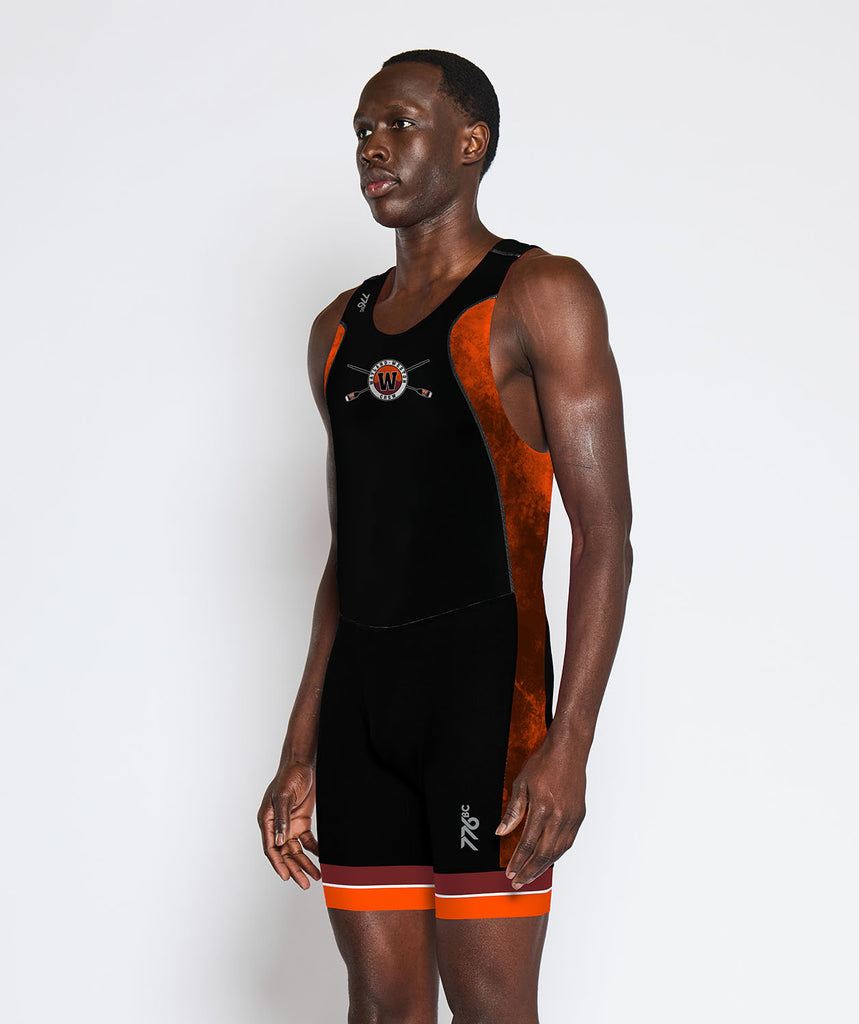 Men's Wayland Weston Pro Unisuit - Black/Maroon