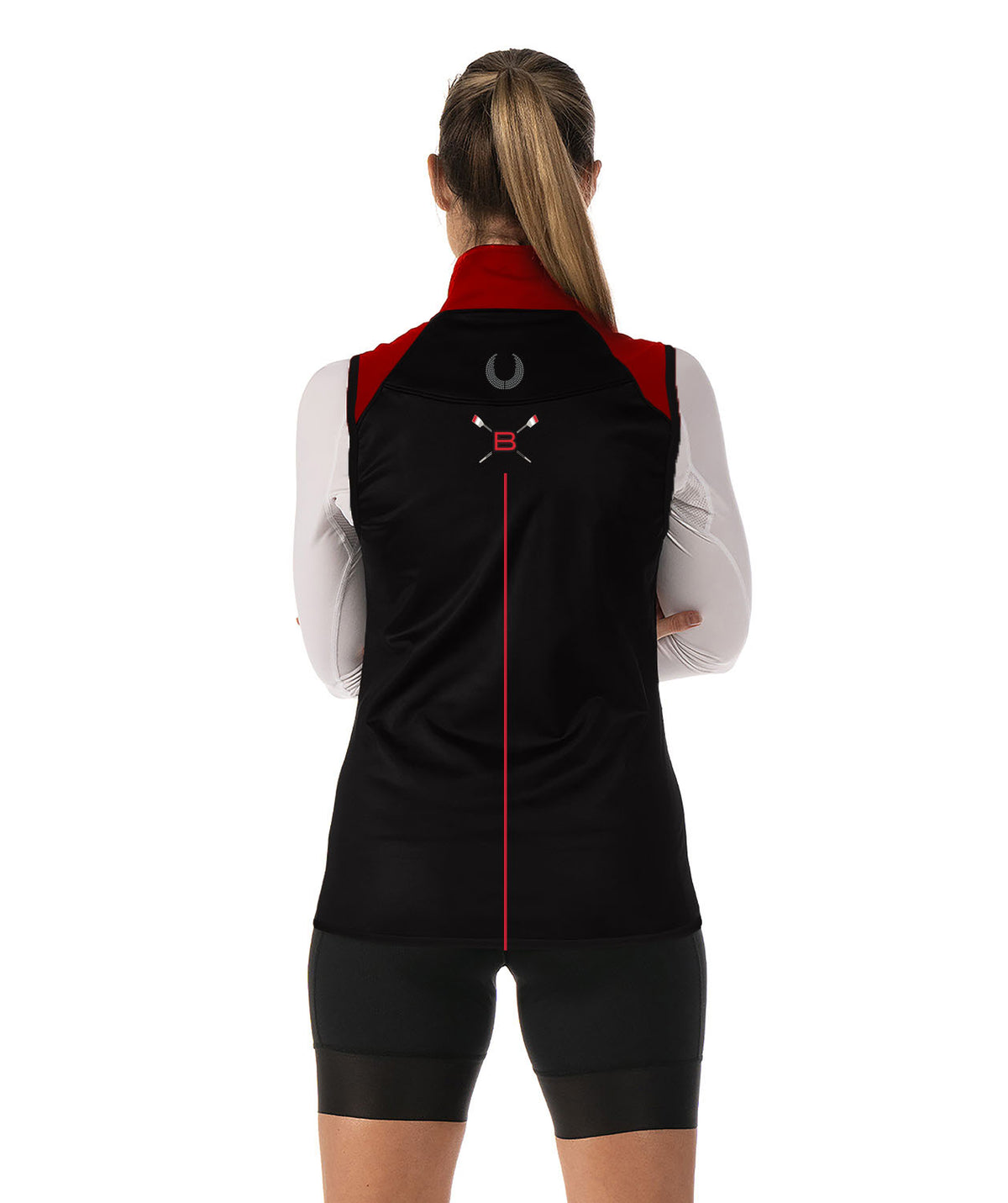 Women's Bedford Crew Stratus Vest - Black