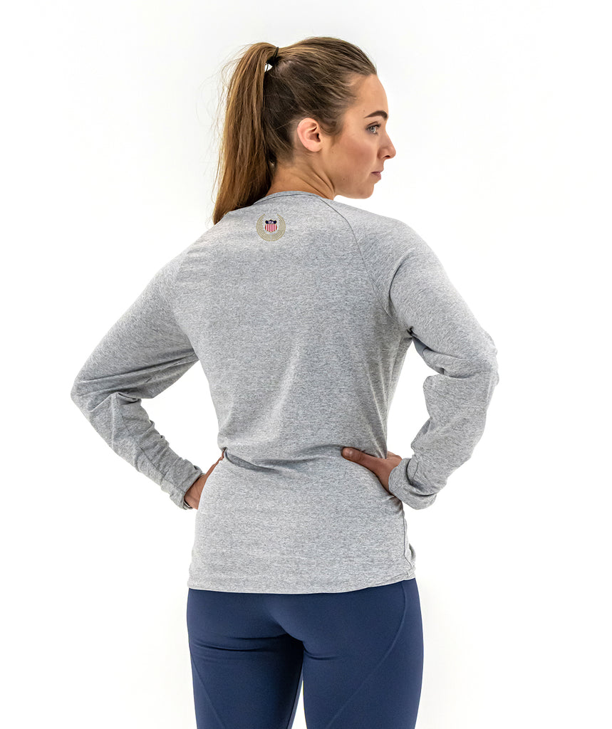 Women's 776BC x Boys in the Boat LS Active T-Shirt - Gray