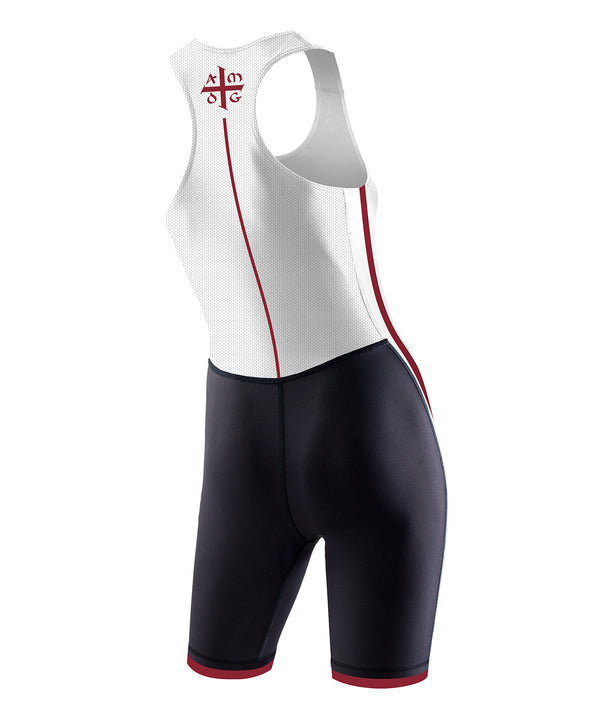 Women's Boston College High School Pro Unisuit - White/Black