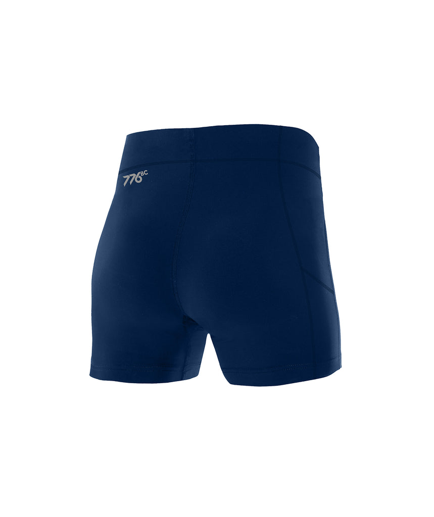 Women's Cambridge Boat Club Streamline Shorts - Navy