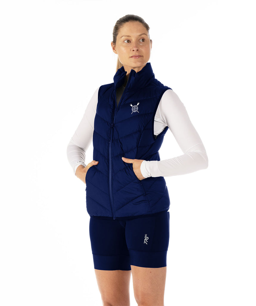 Women's Christian Brothers Academy Cumulus Puffer Vest - Navy