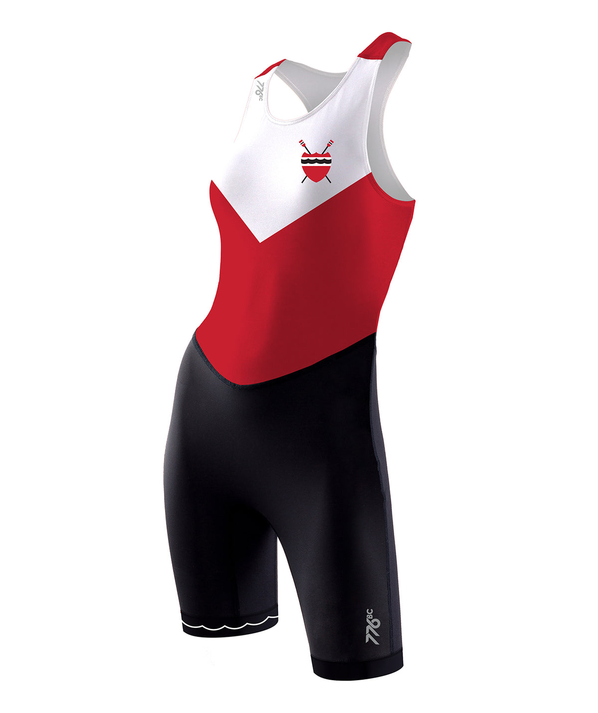 Women's CRI Varsity Streamline Unisuit - Red/White