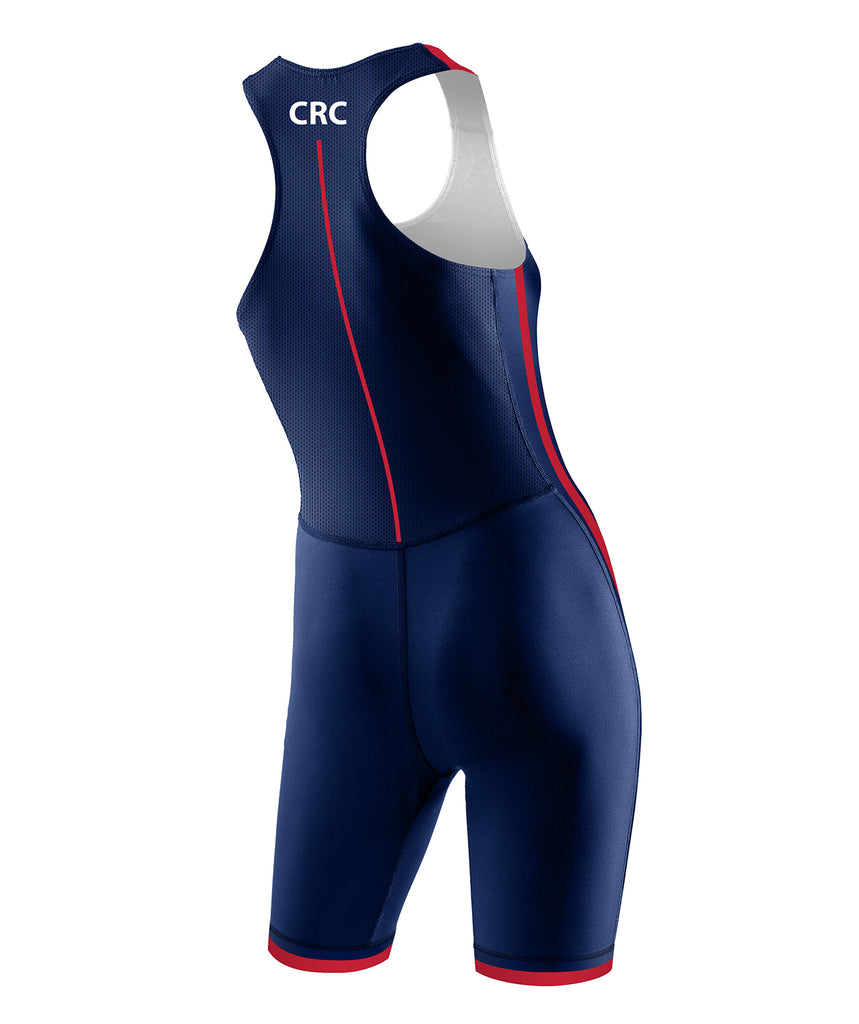 Women's Capital Masters Crew Pro Unisuit - Navy/Red