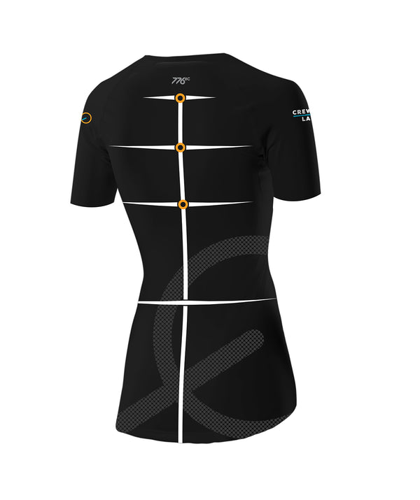 Women's CrewLAB Base Layer SS - Black