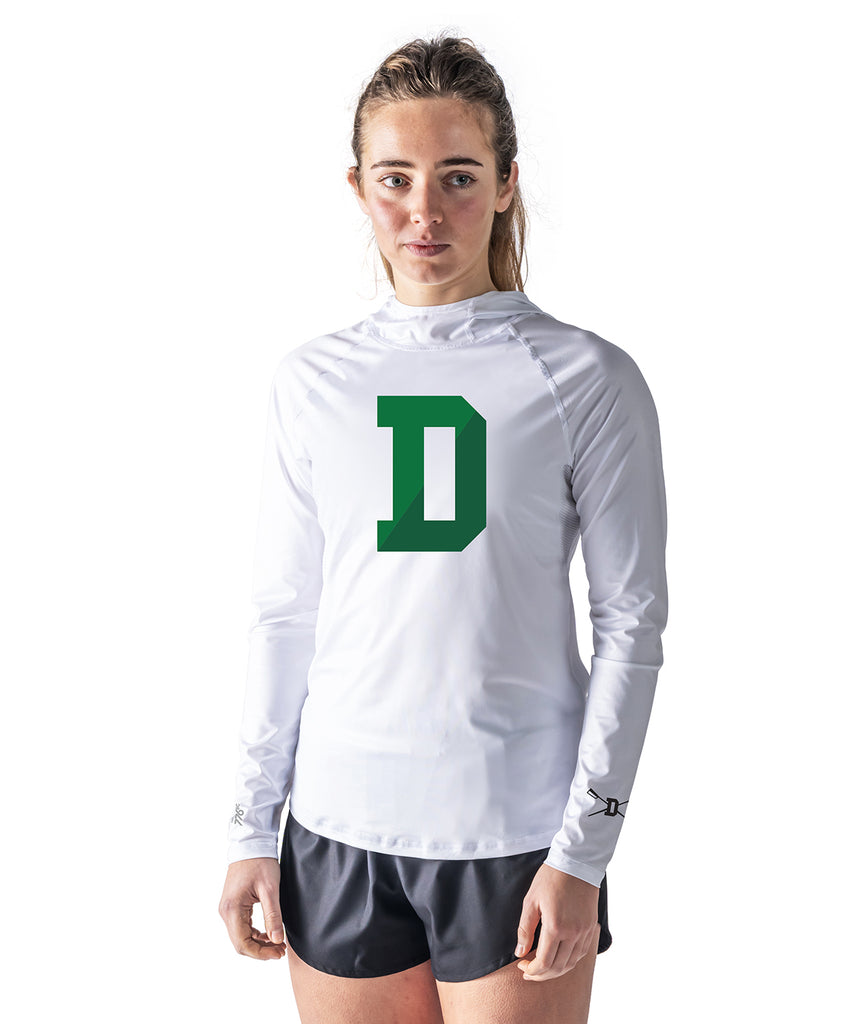 Women's Deerfield Sun Hoodie LS - White