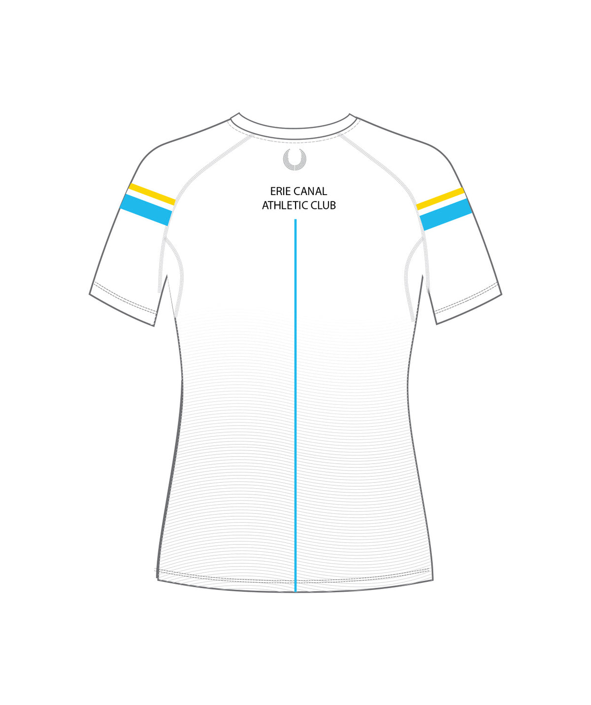 Women's Erie Canal Athletic Club Base Layer SS - White