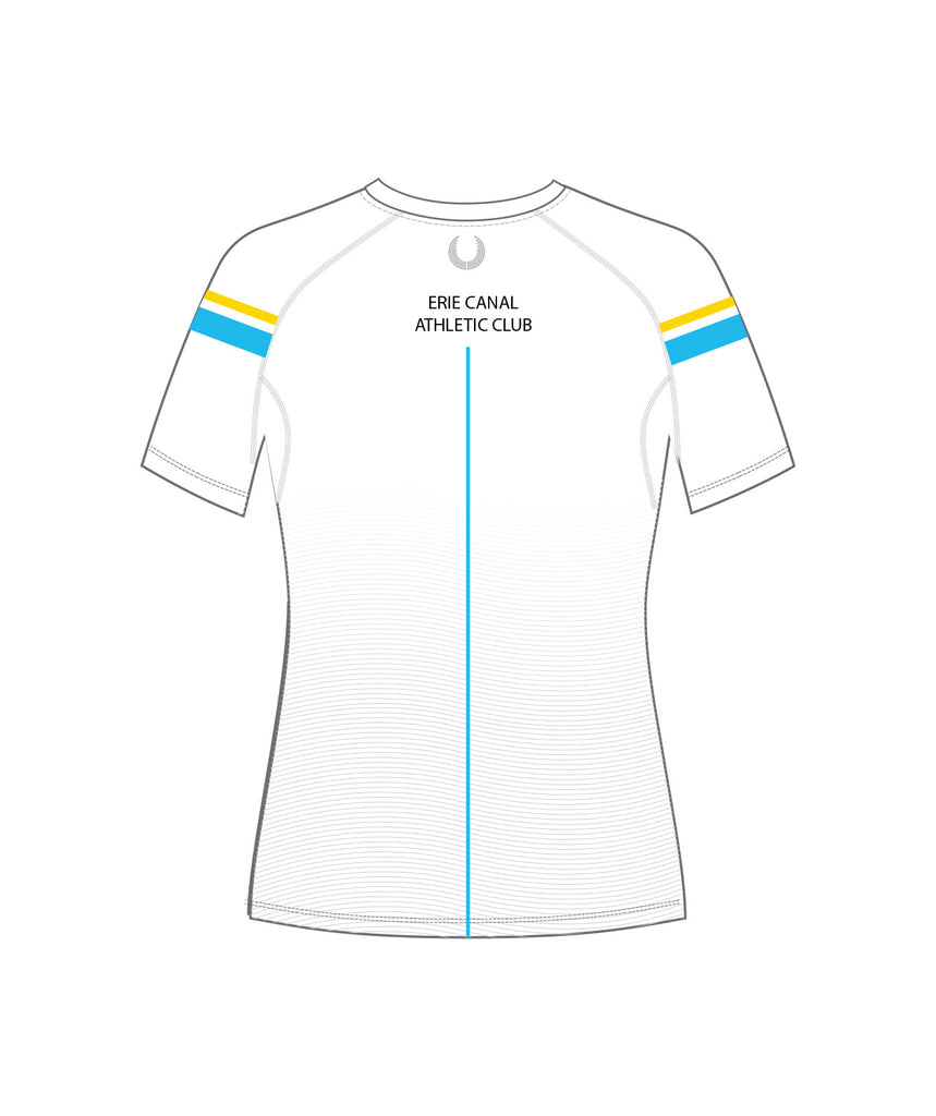 Women's Erie Canal Athletic Club Base Layer SS - White