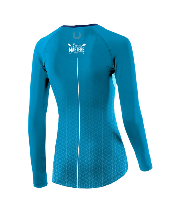 Women's Faster Masters Base Layer LS - Blue