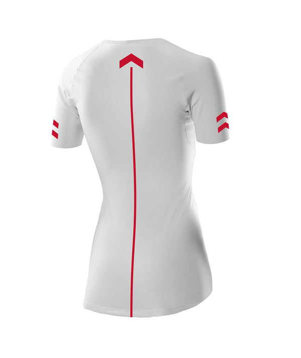 Women's Kingston Grammar School SS Baselayer - White