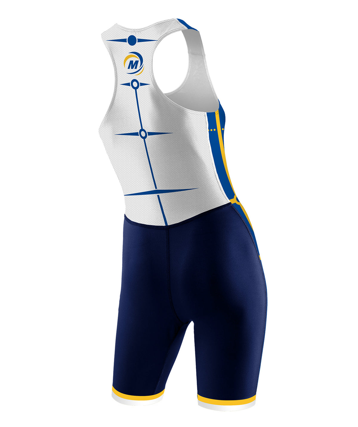 Women's Maverick Motion Pro Unisuit - Blue/White