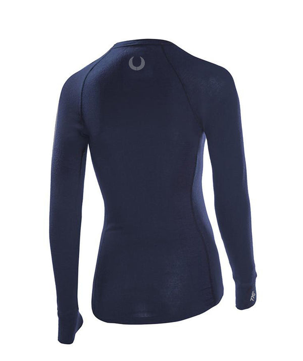 Women's Saratoga Pro-Merino Crew LS - Navy