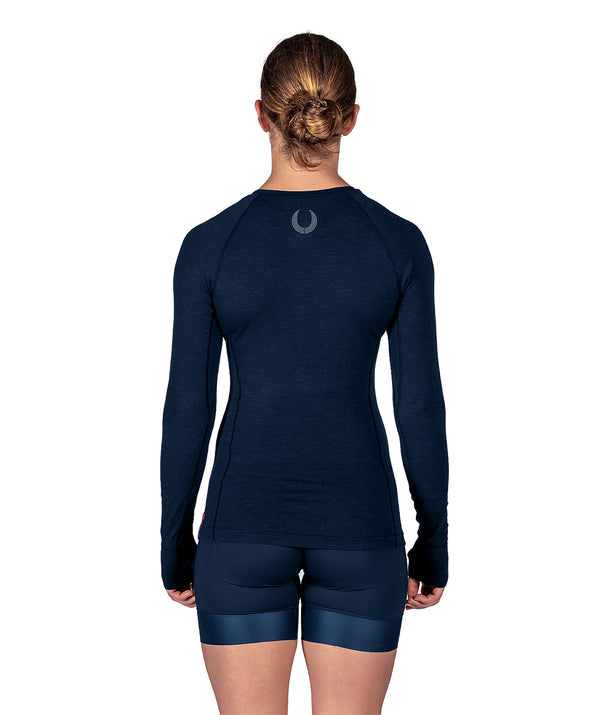 Women's Narragansett BC Pro-Merino Crew - Navy