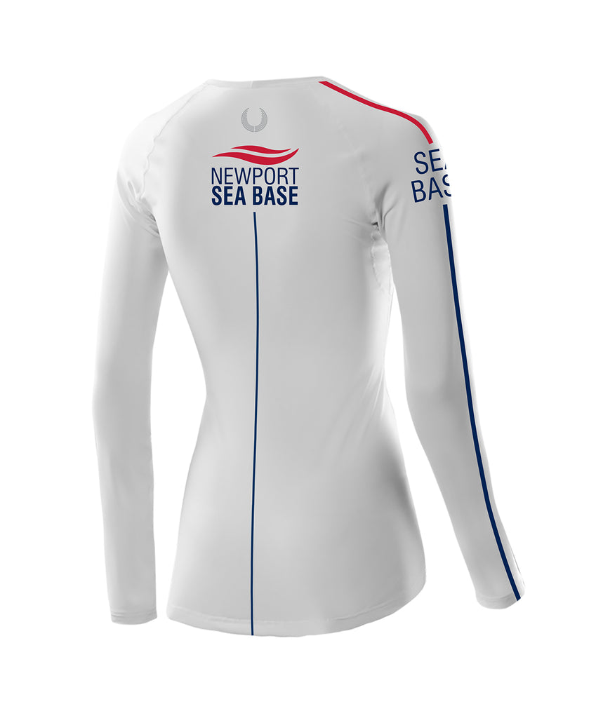 Women's Newport Sea Base LS Base Layer - White