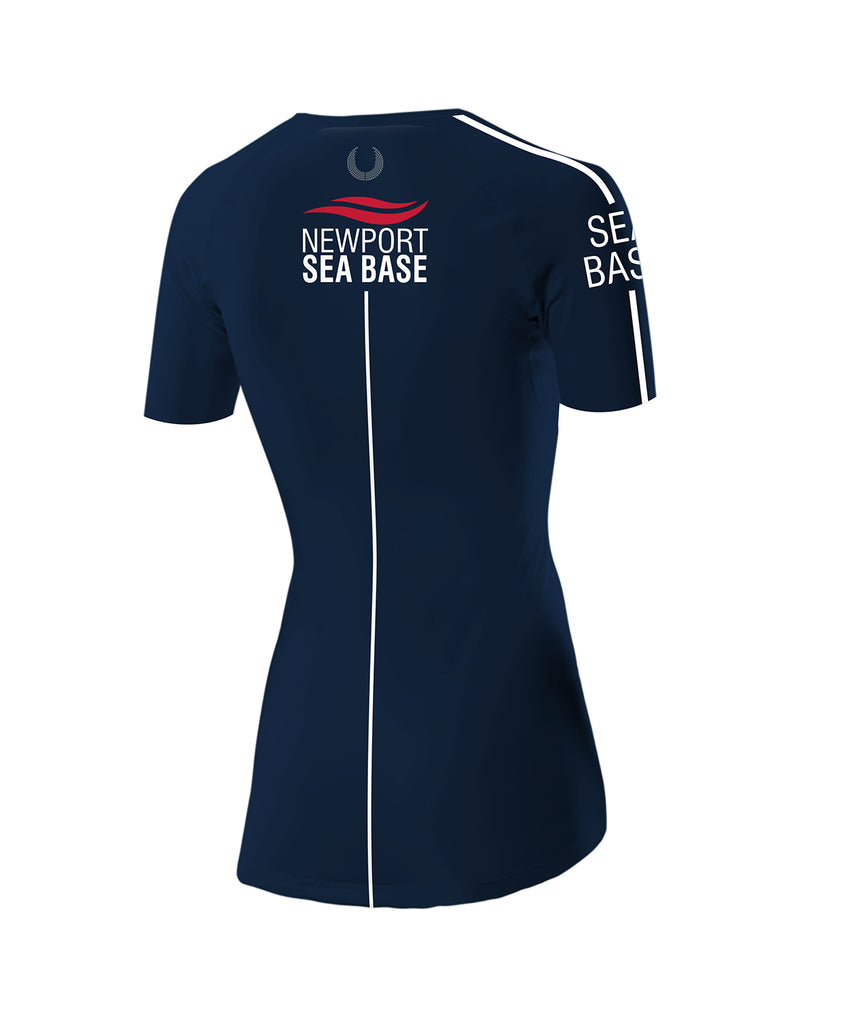 Women's Newport Sea Base SS Base Layer - Navy