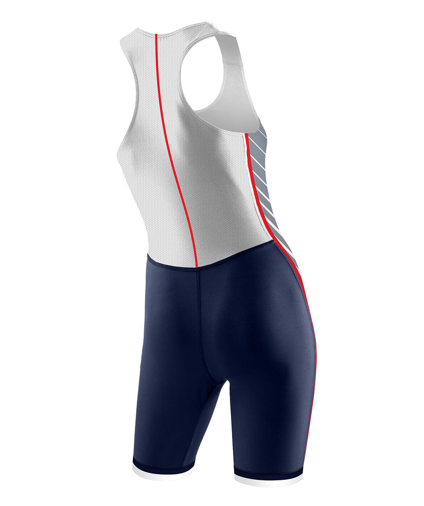 Women's Newport Rowing Club Pro Unisuit - Navy/White