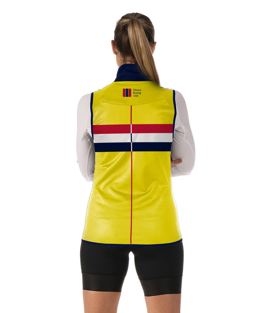 Women's Ottawa Rowing Club Spring Stratus Vest - Neon Yellow