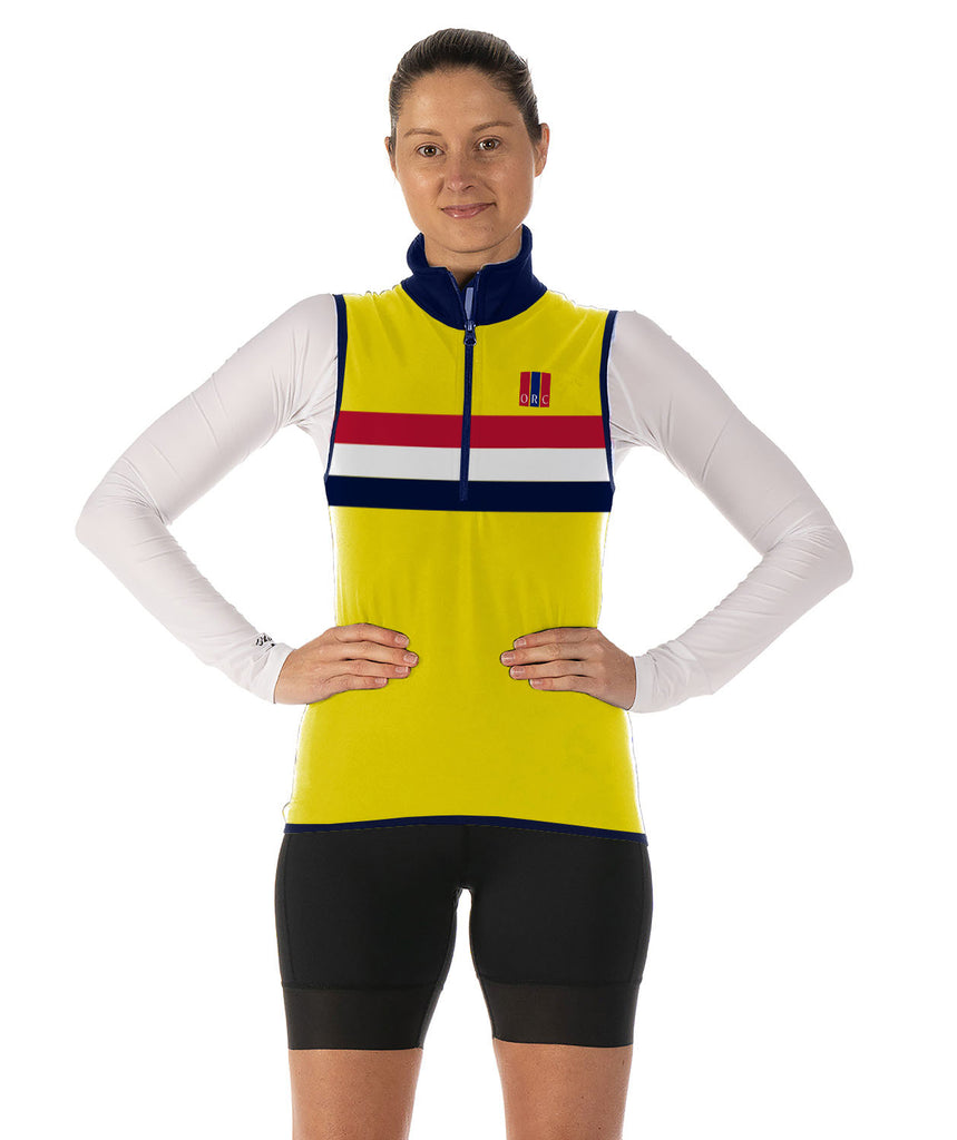 Women's Ottawa Rowing Club Spring Stratus Vest - Neon Yellow