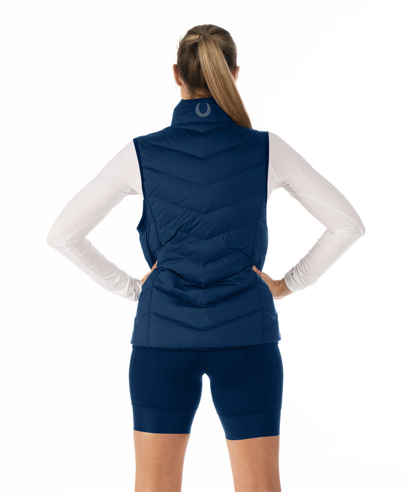 Women's Newport Sea Base Cumulus Puffer Vest - Navy