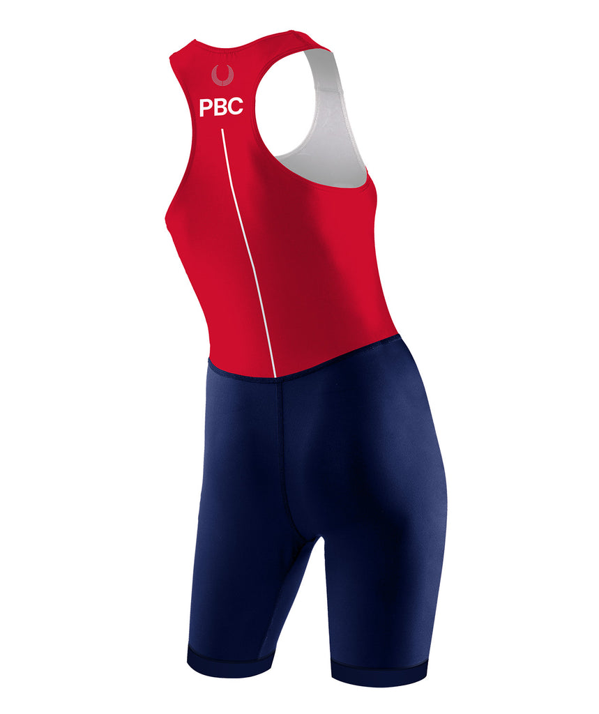 Women's Potomac Boat Club Streamline Unisuit - Red/Navy