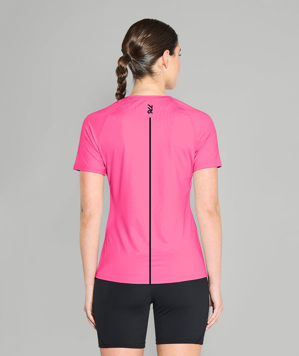 Women's Training T-Shirt SS - Neon Pink