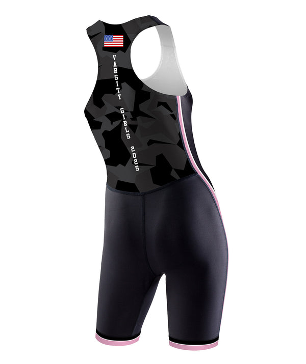 Women's Sarasota Crew Varsity Fall 2024 Pro Unisuit - Black/Pink