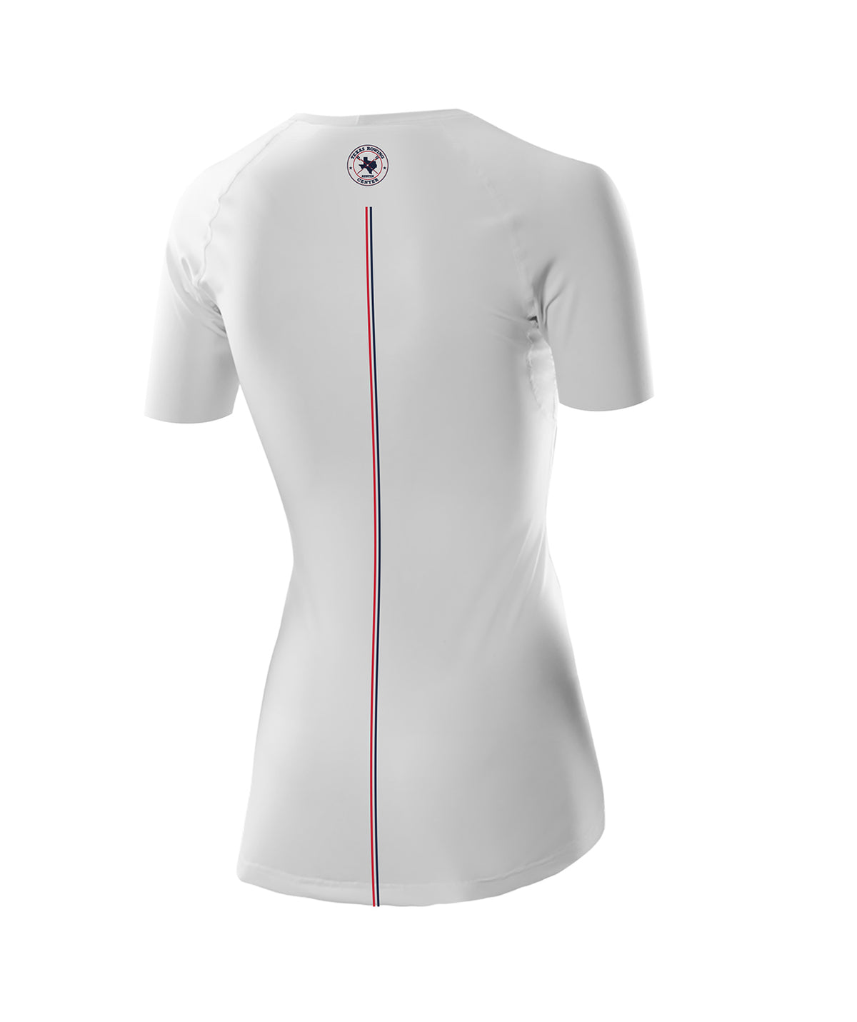 Women's Texas Rowing Center Base Layer SS - White