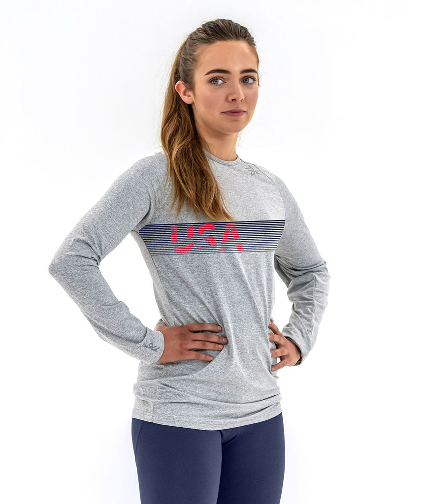 Women's USRowing National Team PanAm LS Active T-Shirt