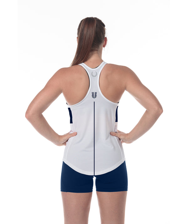 Women's USRowing Staff Performance Tank - White